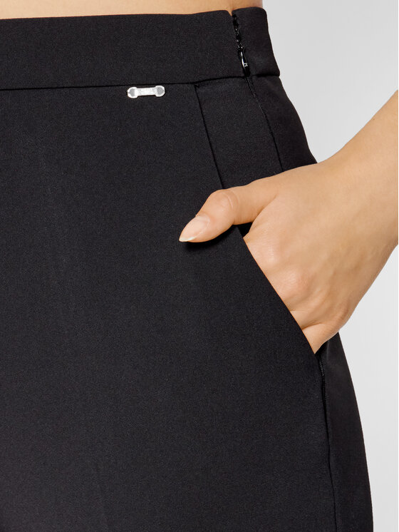 Pantaloni chino PA-390-16E2-V240 Nero Slim Fit
