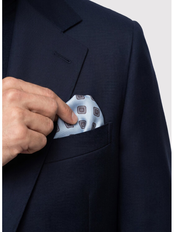 Pako Lorente Pako Lorente Marynarka P26WP-3G-015 Granatowy Slim Fit