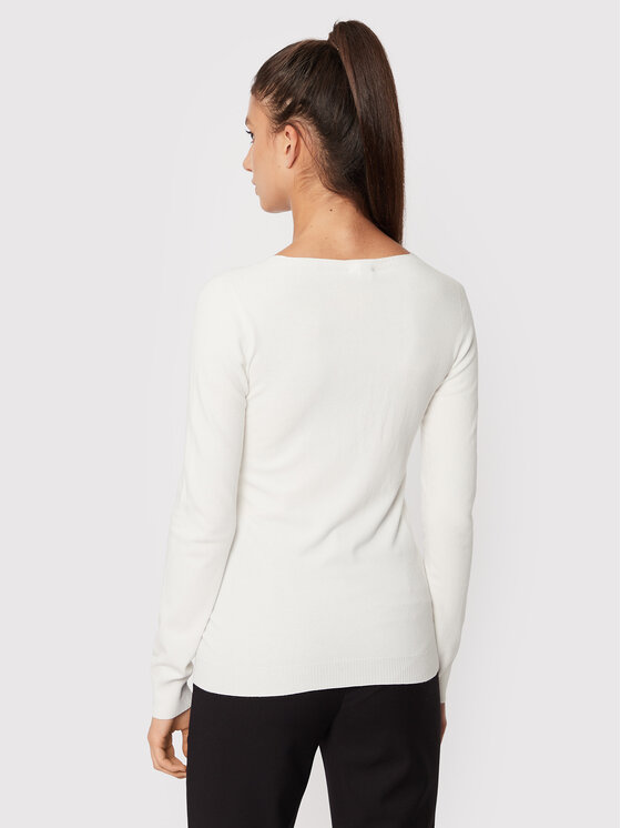 Maglione WF2508 MA14N Bianco Regular Fit