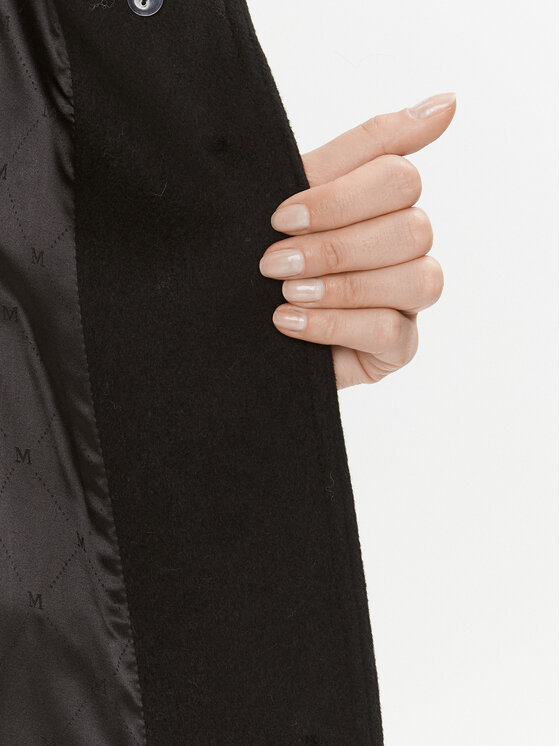 Guess Damen Guess Wollmantel Schwarz Marciano Guess Wollmantel