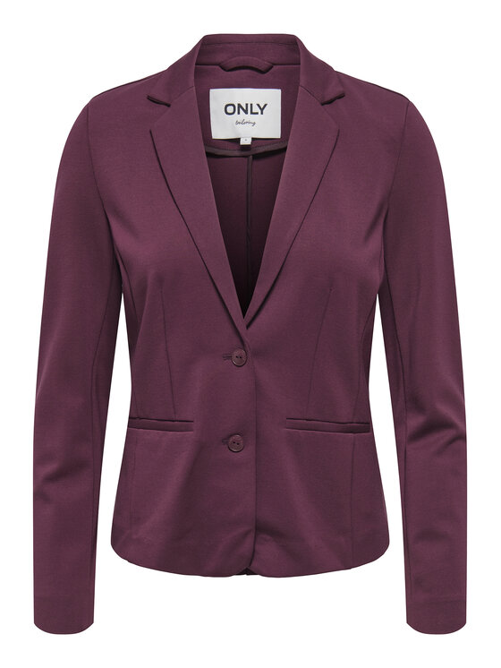 ONLY ONLY Sakko Poptrash 15153144 Dunkelrot Regular Fit