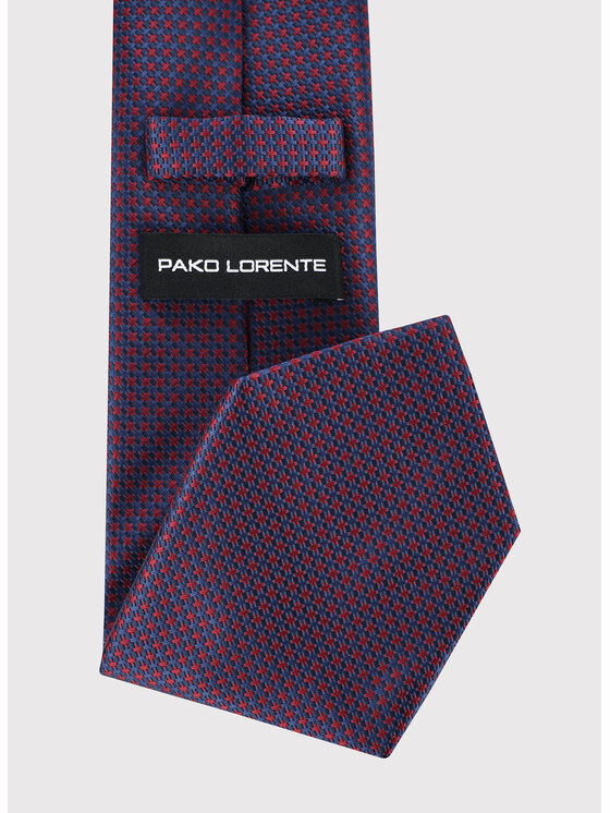 Pako Lorente Pako Lorente Krawat P26SF-KX-013 Bordowy