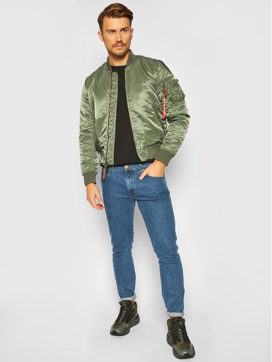 Alpha Industries Alpha Industries Bomber bunda Ma-1 Vt 59 191118 Zelená Regular Fit