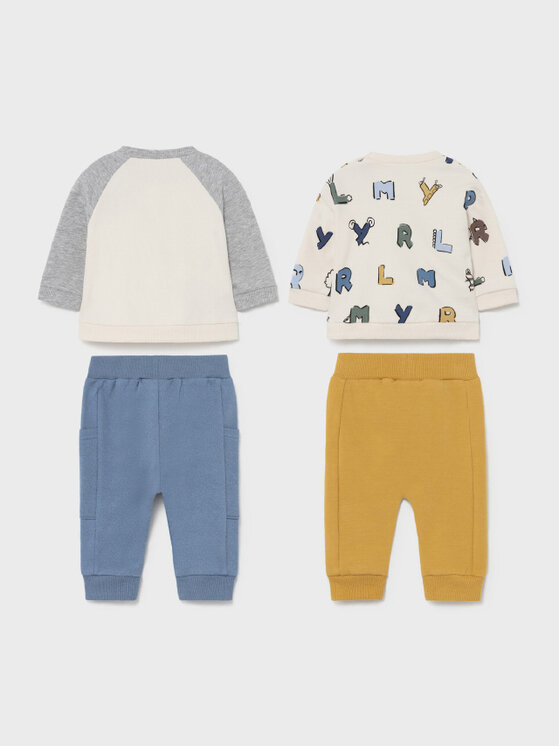 Completo da bambino 2602 Bianco Regular Fit