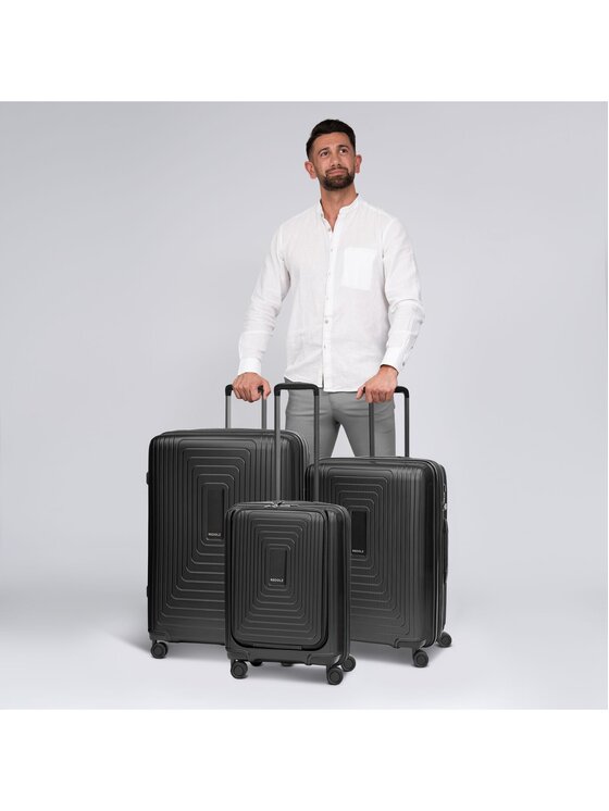 Redolz Redolz Komplet walizek 292770 Czarny