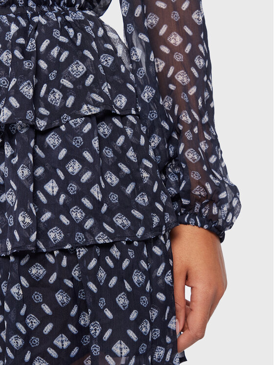 Pepe Jeans Pepe Jeans Igapäevane kleit Eyra PL953255 Tumesinine Regular Fit