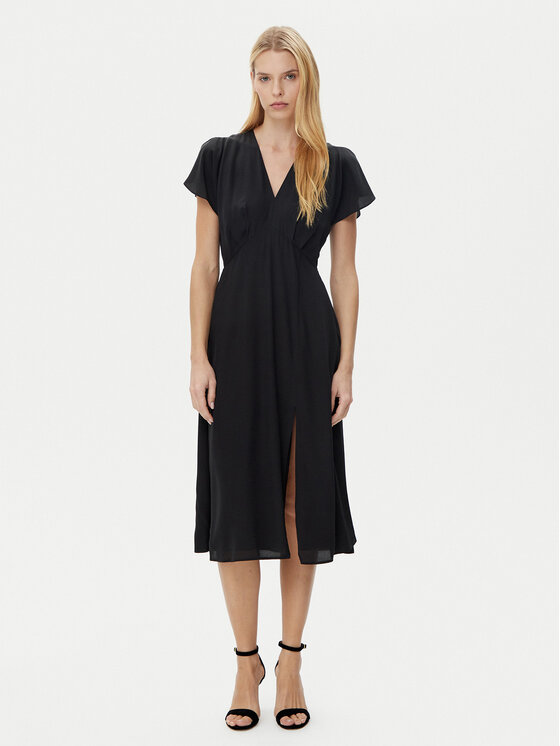 BOSS BOSS Ljetna haljina Dawarina 50532930 Crna Relaxed Fit