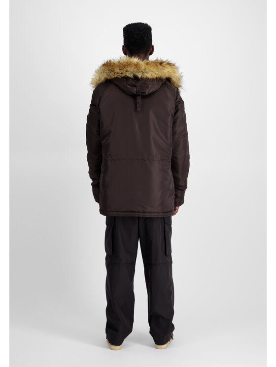 Alpha Industries Alpha Industries Kurtka zimowa N-3B VF 59 Winter Jacket Brązowy Regular Fit