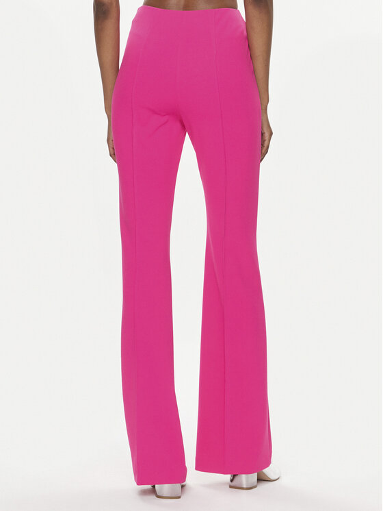 Liu Jo Liu Jo Παντελόνι υφασμάτινο CA4137 J1930 Ροζ Flare Fit