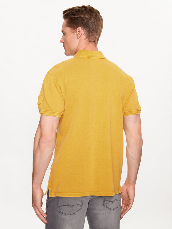 Polo 20715182 Giallo Regular Fit