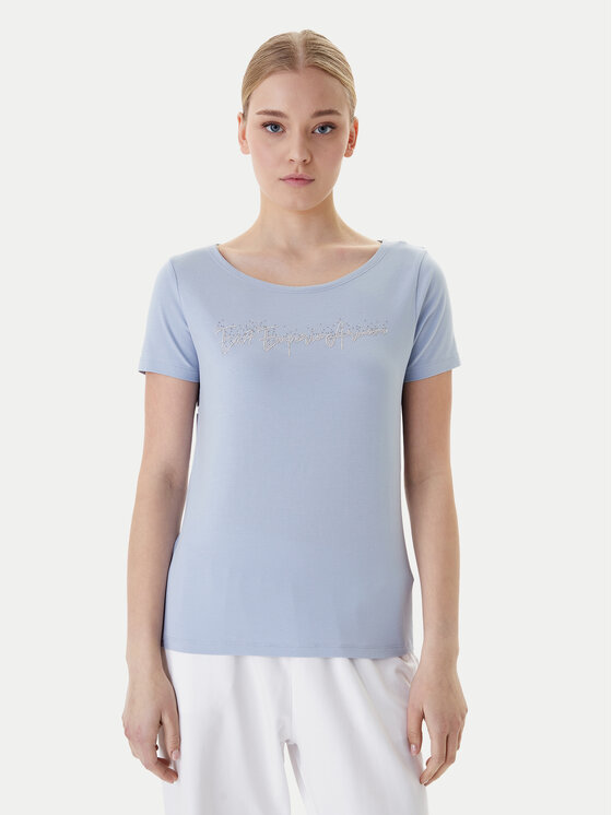 Ea7 Emporio Armani Modrá T-Shirt