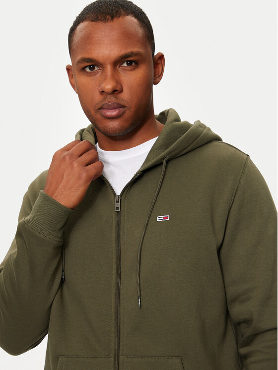 Tommy Jeans Tommy Jeans Sweatshirt DM0DM20743 Grün Regular Fit