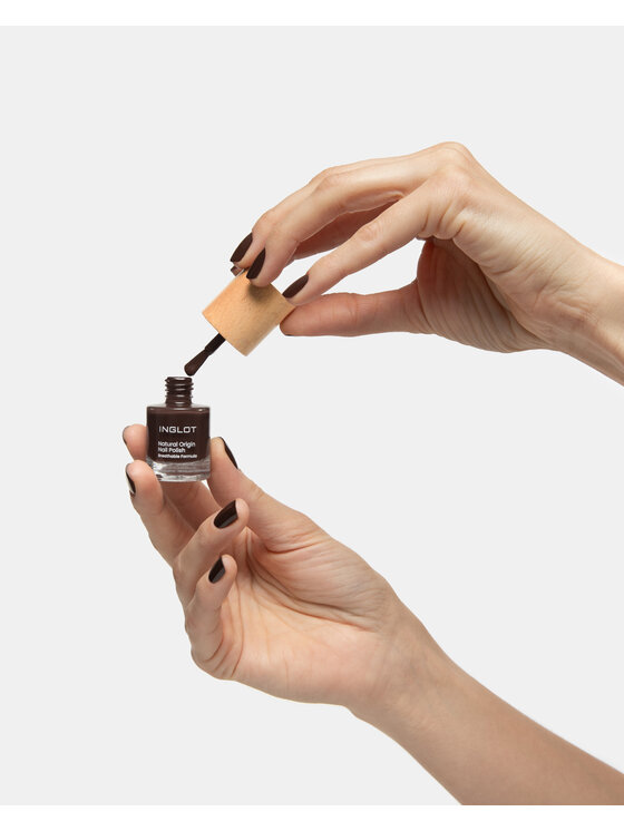 INGLOT INGLOT Natural Origin Lakier do paznokci Deep Chocolate 057
