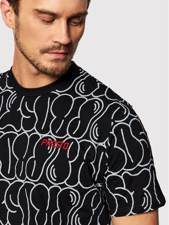 T-shirt KLASYK Baggy 1162 Nero Regular Fit