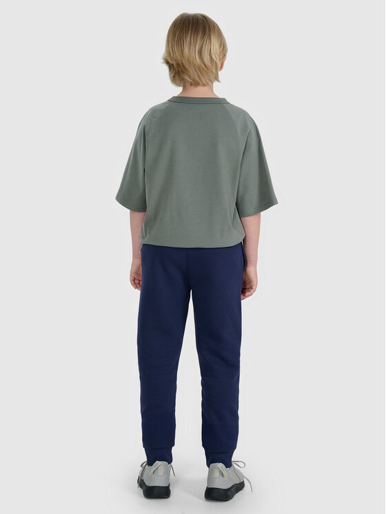 4F 4F Spodnie dresowe URBAN COMMUTER Granatowy Regular Fit