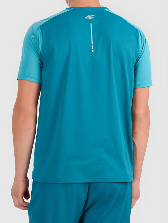 4F 4F T-Shirt 4FWAW26TFTSM2276-46S Zielony jasny Active Fit