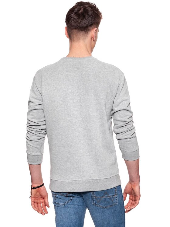 Lee Lee Felpa LOGO SWS Grigio Regular Fit