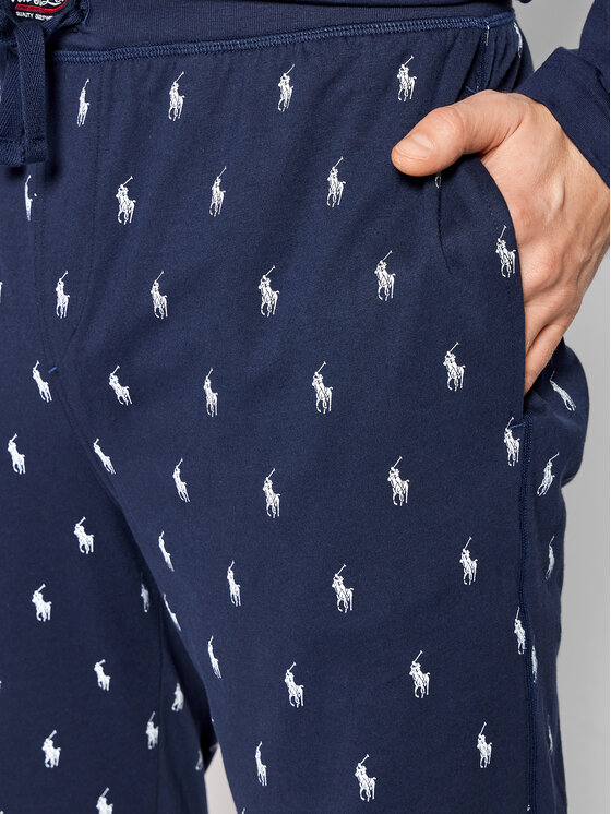 Polo Ralph Lauren Polo Ralph Lauren Pidžaama 714866475001 Tumesinine Regular Fit