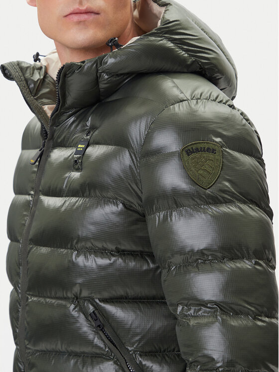 Blauer Blauer Übergangsjacke 25WBLUC02079 Grün Regular Fit