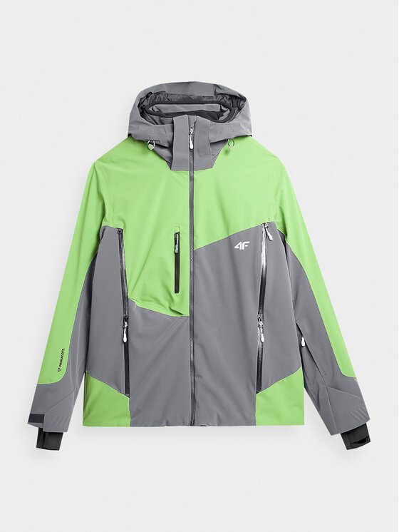 4F 4F Giacca da sci 4FAW23TTJAM286 Grigio Regular Fit