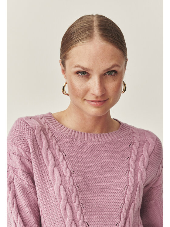 TATUUM TATUUM Sweter EVERELY Fioletowy
