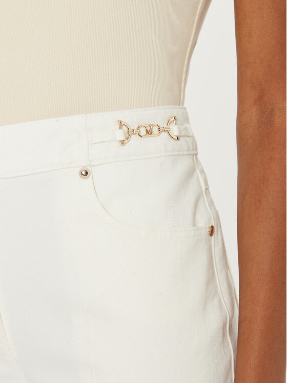 Marciano Guess Marciano Guess Pantaloni di tessuto 4BGA02 7173A Écru Regular Fit