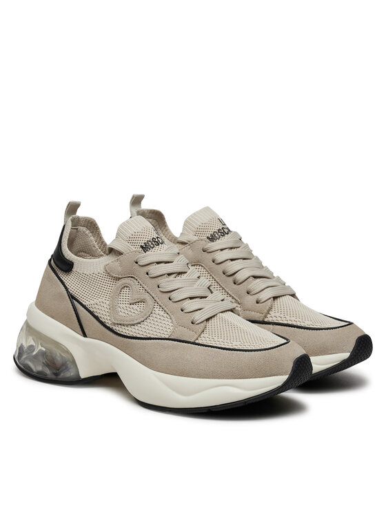 LOVE MOSCHINO LOVE MOSCHINO Sneakersy JA15416G0LIYL02A Šedá