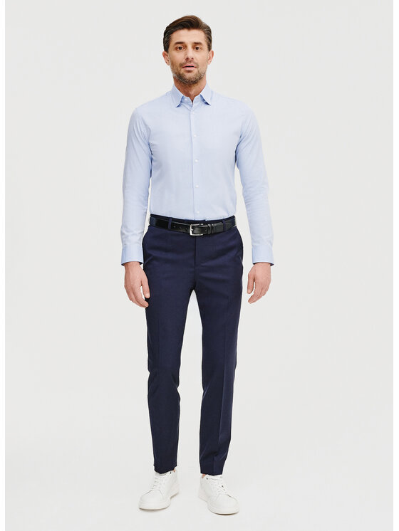 Pako Lorente Pako Lorente Koszula P25SF-1X-006 Niebieski Slim Fit