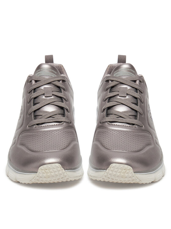 Skechers Skechers Sneakersy FASHION FIT - GLOW UP 149749 PEW Srebrny