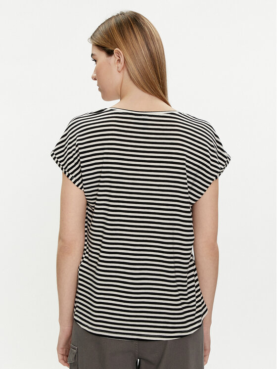 Vero Moda Vero Moda T-särk Ava 10284469 Must Regular Fit