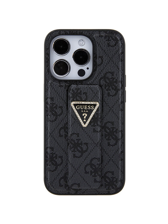 Guess Guess Etui na telefon iPhone 15 Pro Czarny