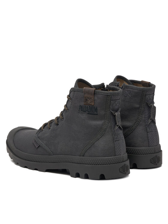 Palladium Palladium Schnürstiefeletten Pampa Pine Wax 74993-081-M Schwarz