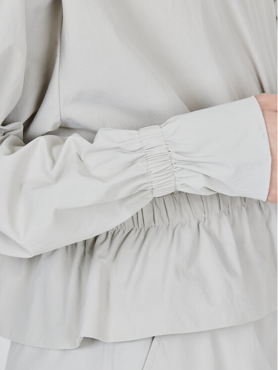 Athlecia Athlecia Anorak stiliaus striukė Hero W Jacket EA233335 Pilka Regular Fit