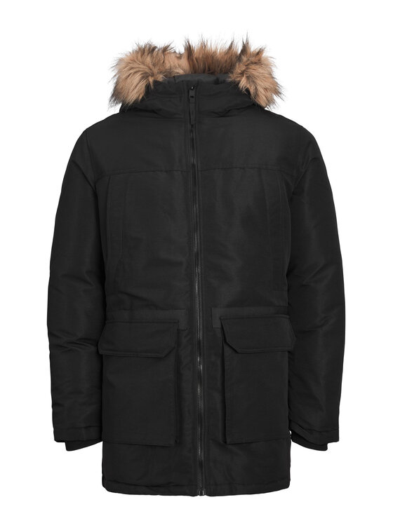 Jack&Jones Jack&Jones Μπουφάν χειμωνιάτικο 12235858 Μαύρο Regular Fit