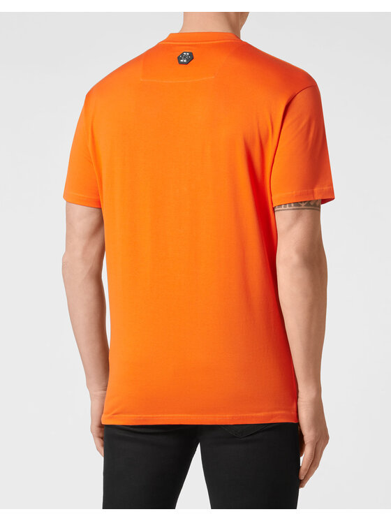 PHILIPP PLEIN PHILIPP PLEIN T-shirt 781 Arancione Regular Fit