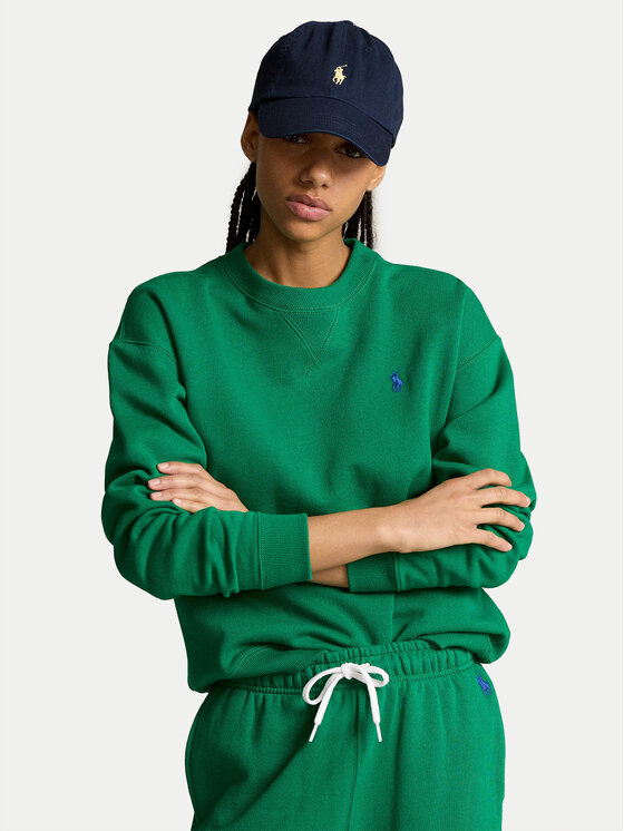 Felpa ralph lauren verde store