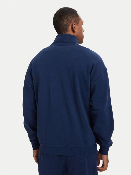 Tommy Hilfiger Tommy Hilfiger Majica dugih rukava Essential UM0UM03909 Tamnoplava Regular Fit