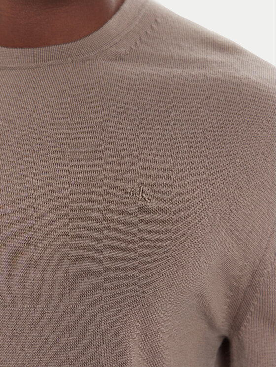 Calvin Klein Calvin Klein Kampsun LV04LB305G Beež Regular Fit