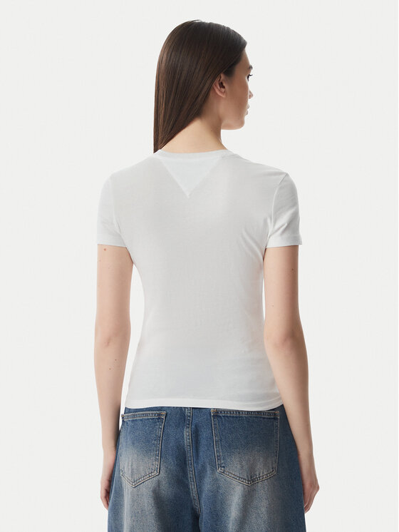 Tommy Jeans Tommy Jeans Komplet t-shirt majic﻿ DW0DW21366 Bela Slim Fit