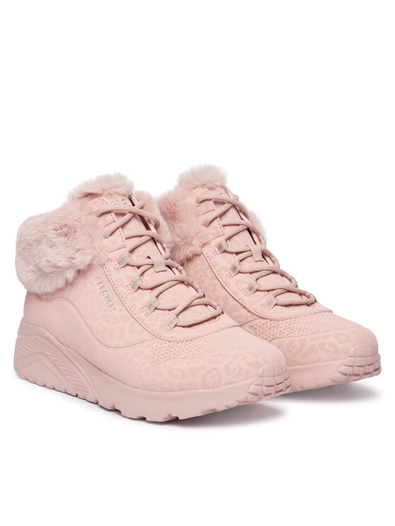 Skechers Skechers Trzewiki Uno Lite 310362L BLSH Różowy