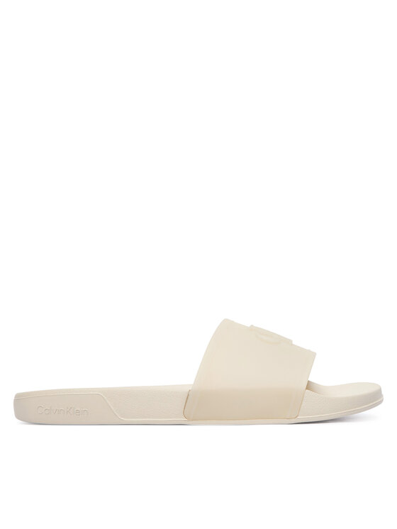 Calvin Klein Calvin Klein Natikači Ess Slide Tpu HW0HW02959 Kremna