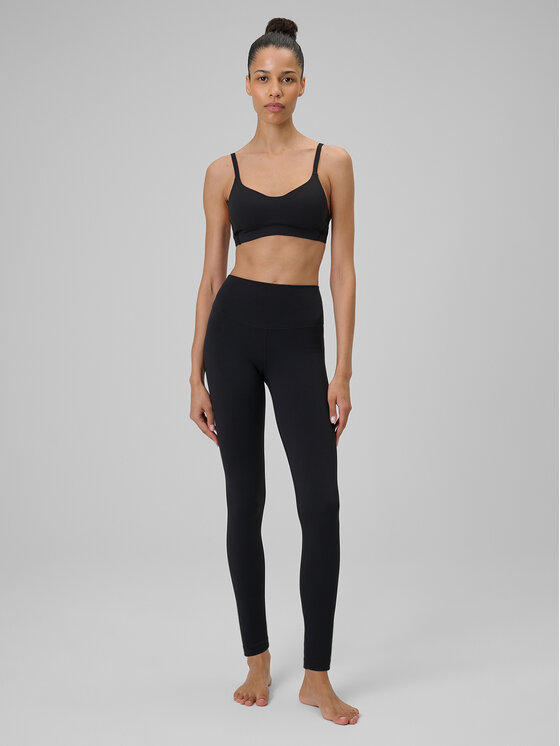 4F 4F Legginsy YOGA Czarny Slim Fit
