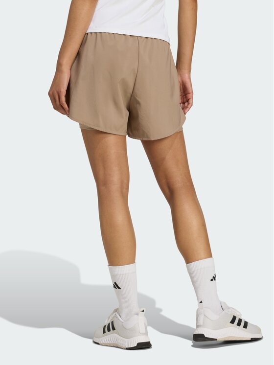 adidas adidas Szorty sportowe AEROREADY Brązowy Regular Fit