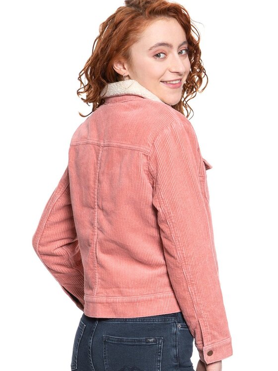 Wrangler Kurtka damska CARPENTER JACKET Ro owy Regular Fit Modivo.pl