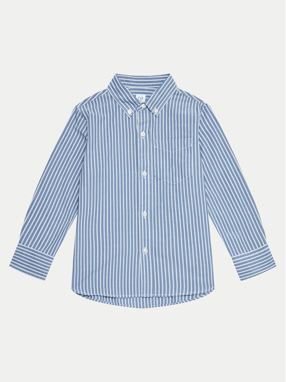 Gap Gap Сорочка 523207 Голубий Regular Fit