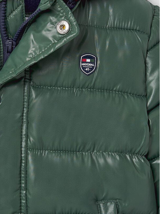Giubbotto piumino 2482 Verde Regular Fit