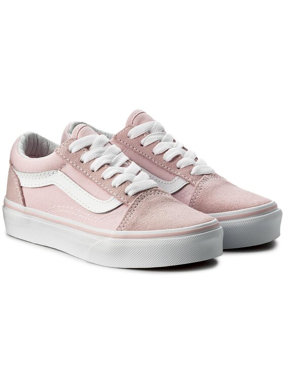 Chalk pink vans old skool on sale