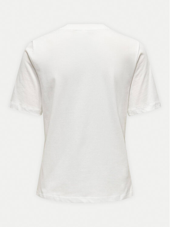 ONLY ONLY T-krekls Rosie 15332339 Balts Regular Fit