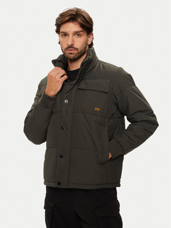 G-Star Raw Zimné bundy 4 Pocket D25353 D712 995 Sivá Regular Fit