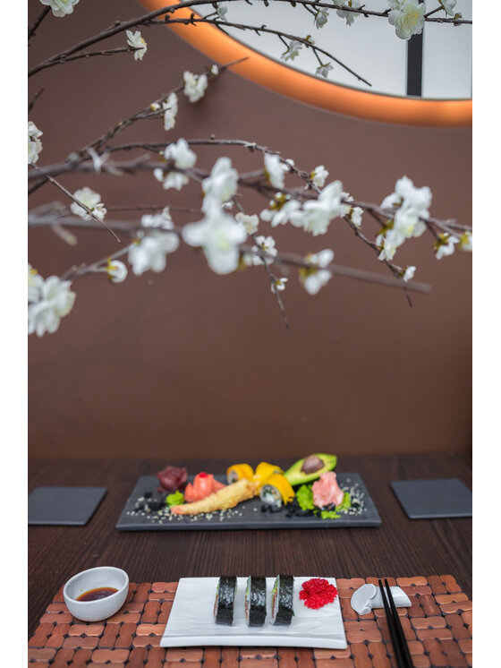 Ćmielów Design Studio Ćmielów Design Studio Zestaw obiadowy Sushi Biały